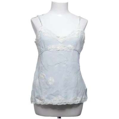 Tanktop (Blauw, Wit) van Oui Moments Angora, Kasjmier, Katoen, Polyamide, Viscose