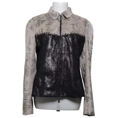Jakke (Beige, Sort, Flerfarvet) fra Tia Elastan, Polyester