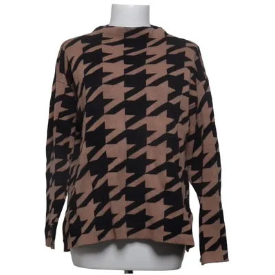 Strickpullover (Beige, Schwarz) von Visual Clothing Project Baumwolle, Viskose