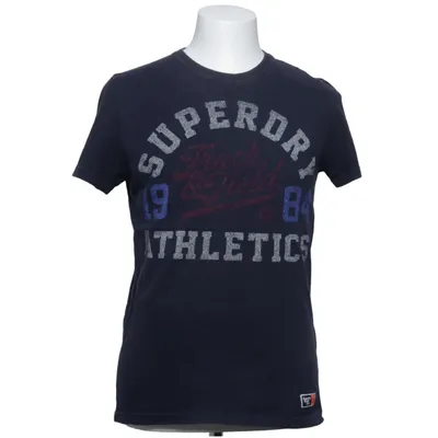 T-shirt (Blue) from Superdry Track & Field Cotton, Viscose