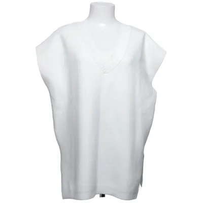 Pull sans manches (Blanc) de Dilvin Knit Polyamide, Polyester, Viscose