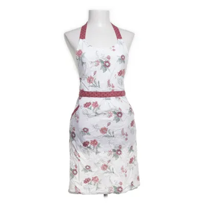 Förkläde (Vit, Röd, Grön)