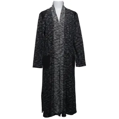 Cardigan (Sort, Hvid) fra Wear Akryl, Bomuld
