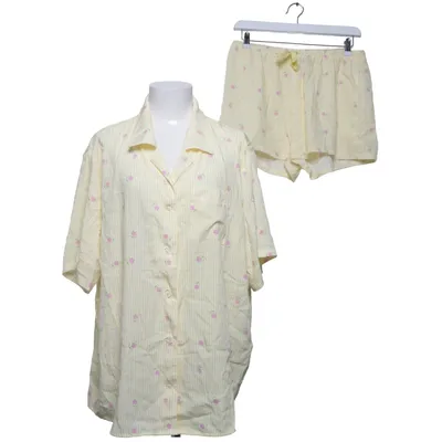 Pyjama (Geel, Wit, Roze) van White Fox Elastaan, Viscose