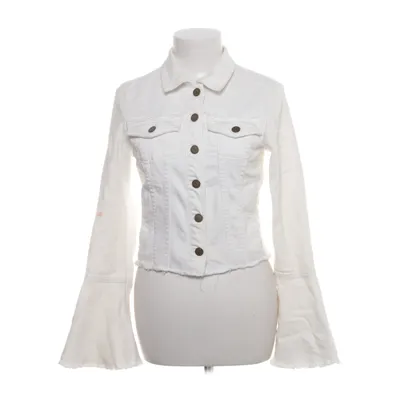 Jeansjacka (Vit) från Viva Couture Bomull, Elastan, Polyester, Viskos