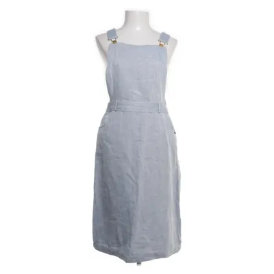 Latzkleid (Blau) von Nümph Baumwolle, Leinen, Metallfaser