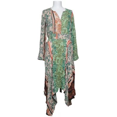 Slå-om-kjole (Beige, Flerfarvet) fra Desigual Polyester, Viscose