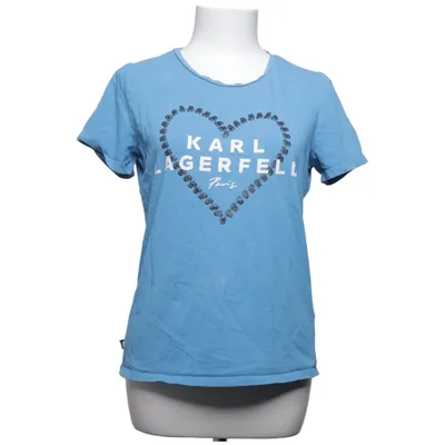 T-shirt (Blå) från Karl Lagerfeld Bomull, Elastan