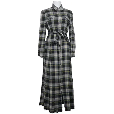 Robe chemise (Noir, Multicolore) de Polo Ralph Lauren Coton, Viscose, Laine