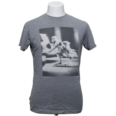 T-shirt (Grå) från Chunk Clothing CO Bomull, Polyester