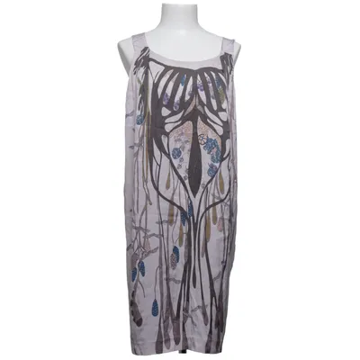 Dress (Gray, Multicolored) from Rützou Elastane, Silk
