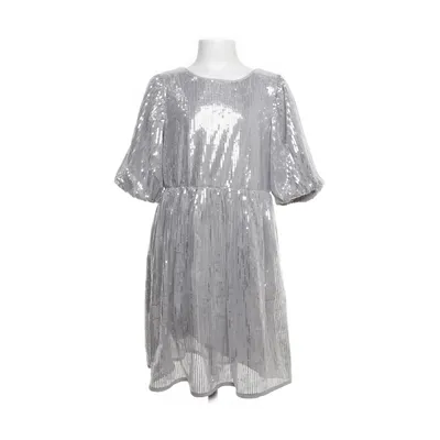 Klänning (Silverfärgad) från H&M Elastan, Polyester