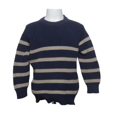 Tröja (Blå, Beige) från Cope Återvunnen bomull, Återvunnen polyester