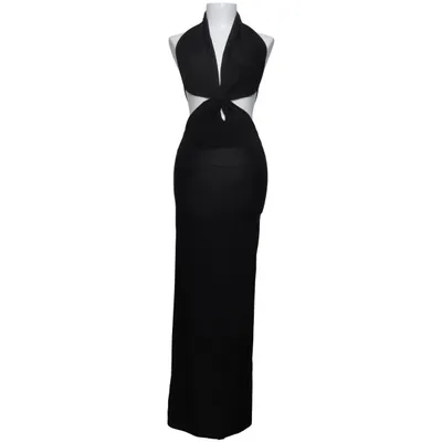 Robe dos-nu (Noir) de Ego Élasthane, Polyester