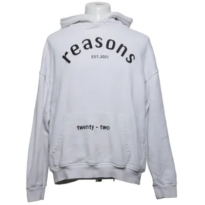 Sweat à capuche (Blanc) de 2 Reasons Coton