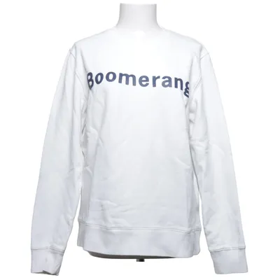 Collegetröja (Vit) från Boomerang Bomull, Polyester