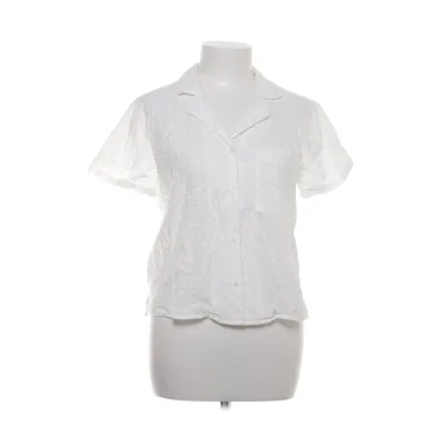 Short sleeve shirt (White) from H&M Bamboo, Cotton