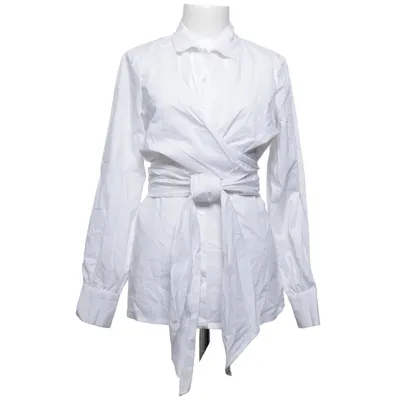 Omlottblus (Vit) från Solar Bomull, Elastan, Polyester