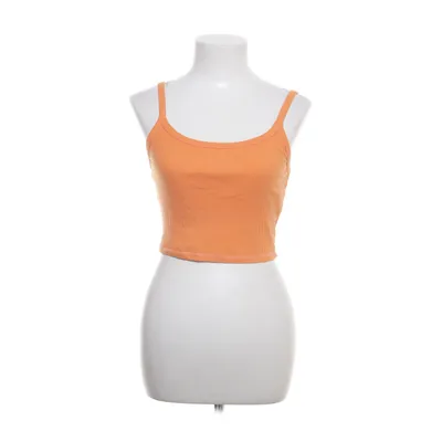 Crop top (Orange) fra FB Sister Bomuld, Elastan