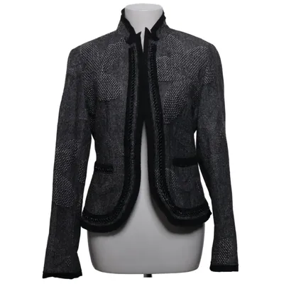 Jacke (Grau, Schwarz) von Taifun Collection Polyamid, Polyester, Seide, Wolle