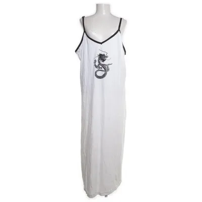Långklänning (Vit) från Melissa Bomull