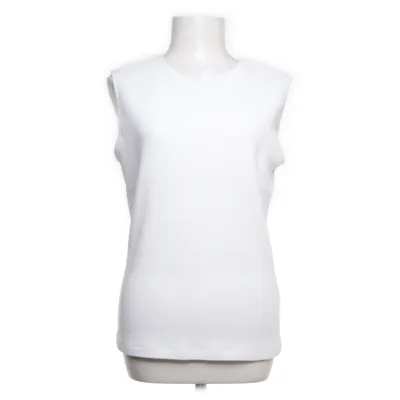 Top (Wit) van Vanilia Katoen, Elastaan, Polyester