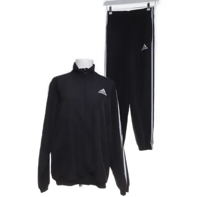 Sportssæt (Sort, Hvid) fra Adidas Polyester