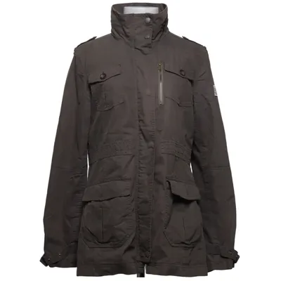 Safari jacket (Brown) from Tindra Cotton, Polyamide