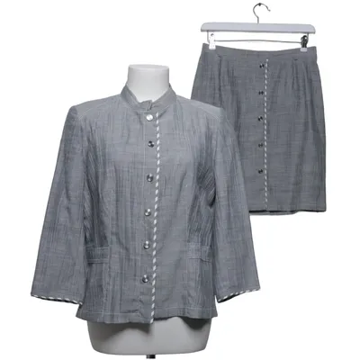Skirt suit (Gray) from Un Jour Ailleurs Elastane, Polyamide, Polyester