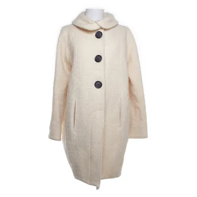 Coat (Beige) from Mini Market Acetate, Cupro, Mohair, Polyamide, Wool