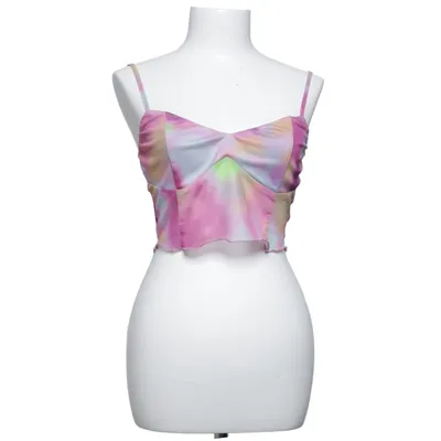 Crop top (Pink, Blue, Multicolored) from Cider Elastane, Polyester