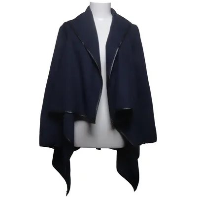 Cardigan (Blauw) van Uniquely Zero Acryl, Polyester, Wol