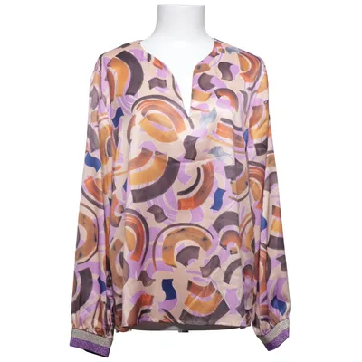 Bluse (Lilla, Orange, Flerfarvet) fra I Say Polyester