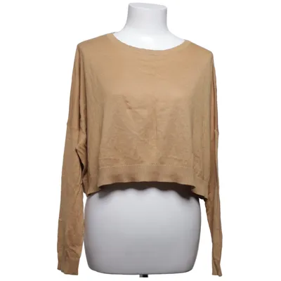 Tröja (Beige) från Bershka Knitwear Bomull, Viskos