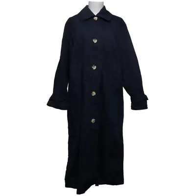 Trenchcoat (Blauw) van Arket Katoen, Linnen
