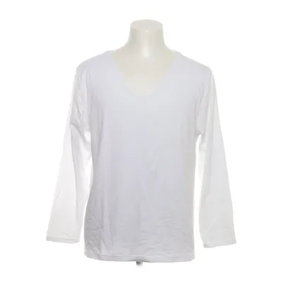Langærmet t-shirt (Hvid)