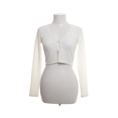 Cardigan (Blanc) de Divided by H&M Élasthane, Polyester