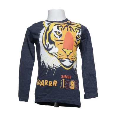 Long sleeve T-shirt (Blue, Multicolored) from Boys Cotton, Polyester