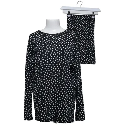 Blouse (Zwart, Wit) van Boulogner. Katoen, Modal