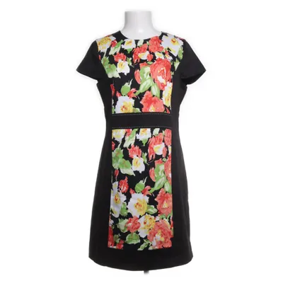 Robe (Noir, Multicolore) de Elie Tahari Coton, Élasthane, Polyester