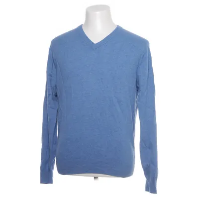 Pullover (Blå) fra Tom Rusborg Kashmir, Merinould