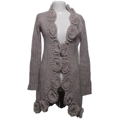 Cardigan (Gray) from Fashion Elle Acrylic, Mohair, Wool