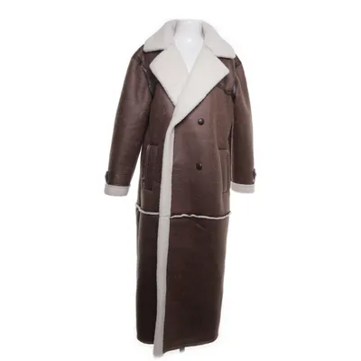 Shearling jas (Bruin) van Neo Noir Polyester