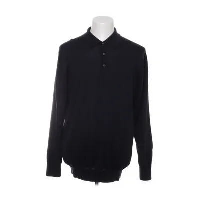 Maillot de rugby (Bleu) de Andrea Fenzi Soie, Laine