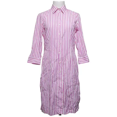 Robe chemise (Rose, Blanc) de Caliban Coton, Élasthane, Polyamide