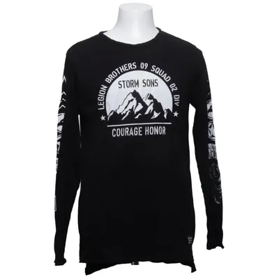 Langærmet t-shirt (Douglas Ls Tee) fra Adrian Hammond Bomuld