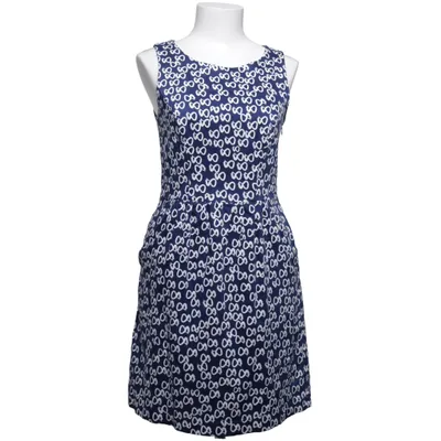 Dress (Blue, White) from VILA Clothes Cotton, Elastane, Polyester
