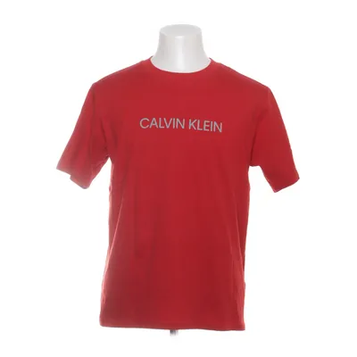 T-shirt (Rød) fra Calvin Klein Performance Bomuld, Polyester