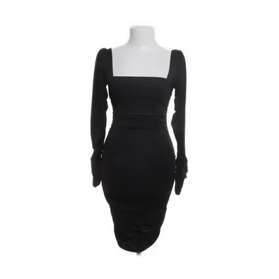 Jurk (Zwart) Polyester, Elastaan