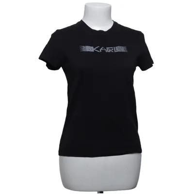 T-shirt (Noir) de Karl Lagerfeld Coton